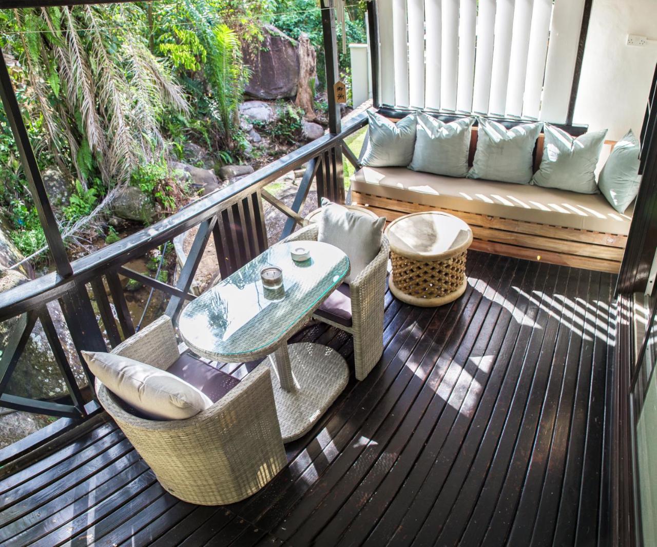 Ferienwohnung Cupid'S Stream Bel Ombre Exterior foto
